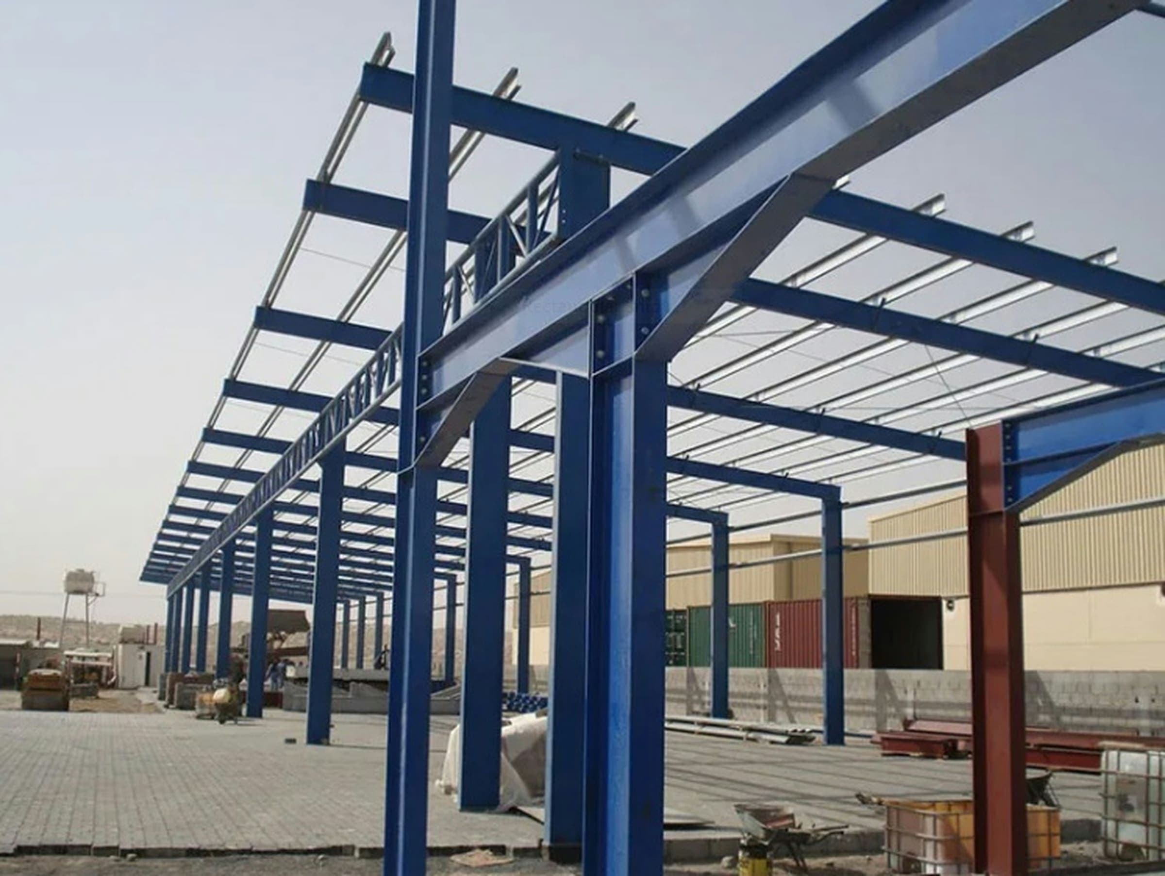 Steel Construction Site 1