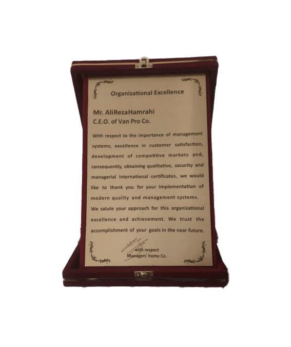 Certificate of Appreciation