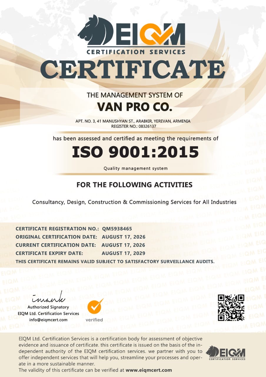 ISO 9001:2015 Quality Management